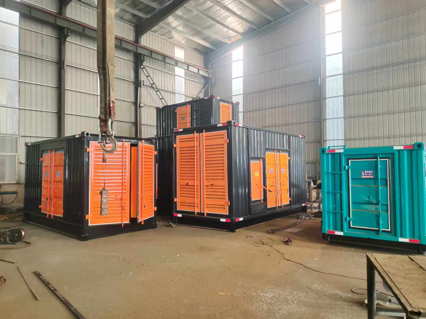 铁东500kw柴油发电机组可以带动多少功率设备？